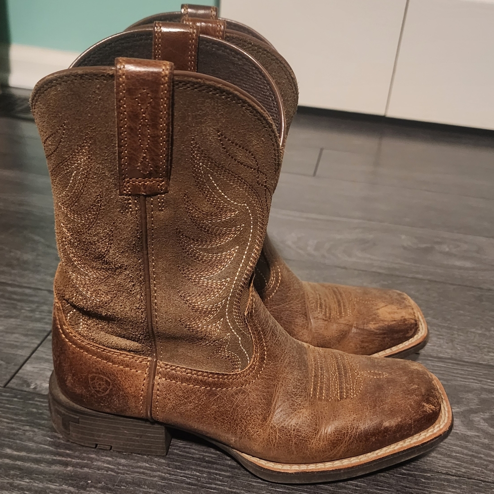 Ariat Big Kid Brown Western Boots